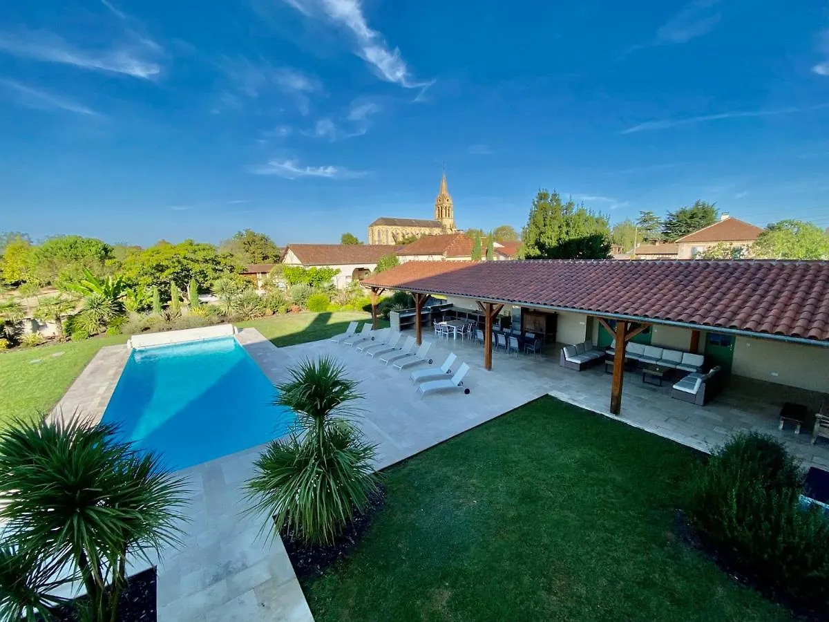 Large House Near Marciac & Heated Salt Water Pool location